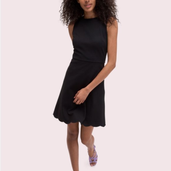 ♠️ BNWT Kate Spade Scallop Back Ponte Dress (size M) 👗 - Picture 4 of 5